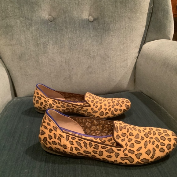 Rothys Leopard Spot Loafers - Picture 2 of 5